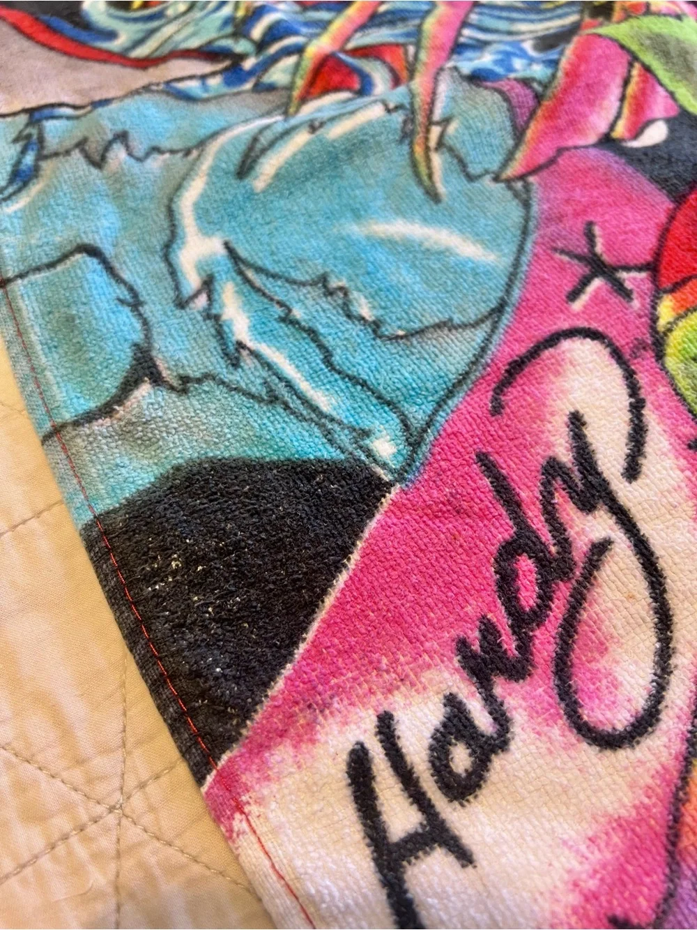 Ed Hardy this towel
